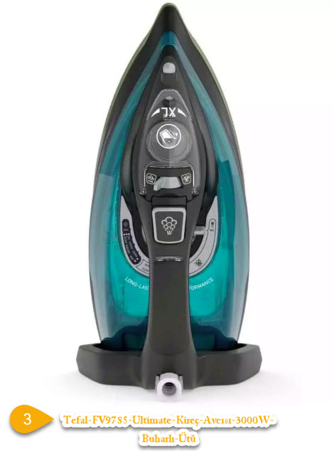 Tefal-FV9785-Ultimate-Kireç-Avcısı-3000W-Buharlı-Ütü