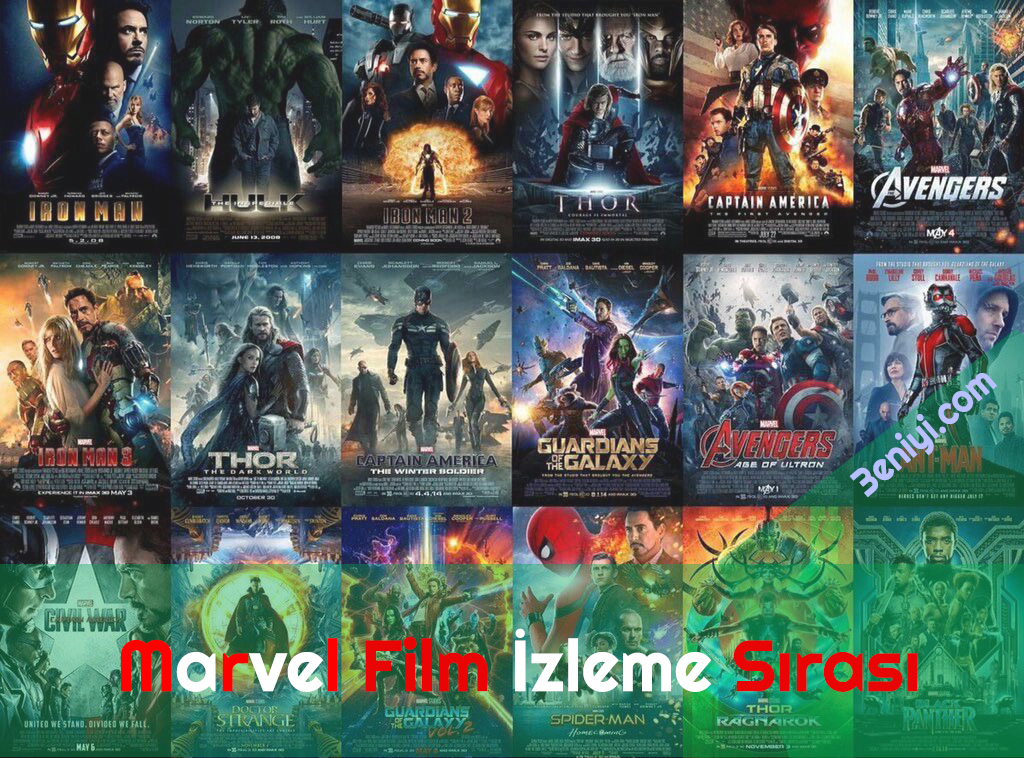 Marvel İzleme Sırası marvel izleme sırası